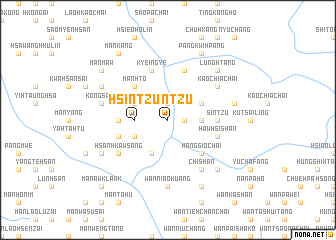 map of Hsintzu