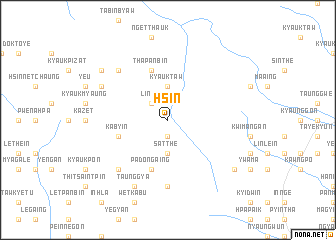 map of Hsin