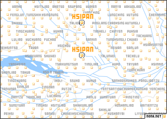 map of Hsi-p\