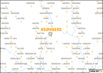 map of Hsiphseng