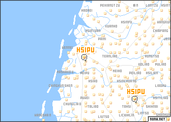 map of Hsi-pu