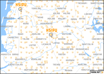 map of Hsi-pu