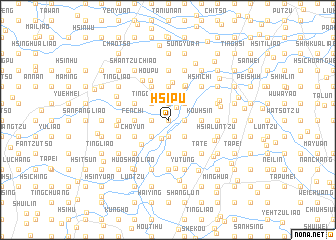 map of Hsi-pu