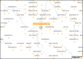map of Hsi-sawhku