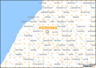 map of Hsi-shih-hu