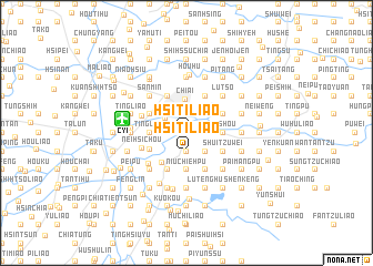 map of Hsi-ti-liao