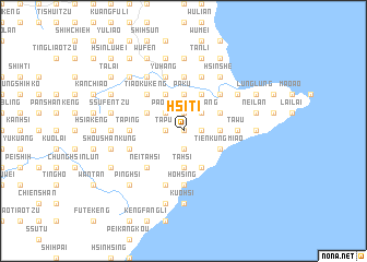 map of Hsi-ti
