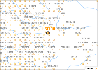 map of Hsi-t\