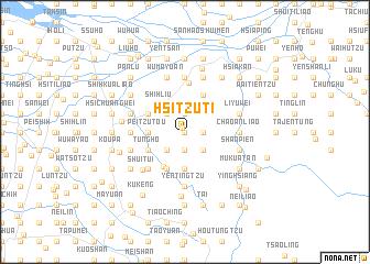 map of Hsi-tzu-ti