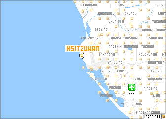 map of Hsi-tzu-wan