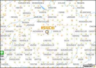 map of Hsiu-ch\