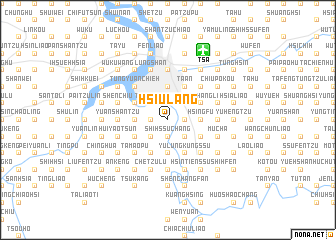 map of Hsiu-lang