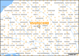 map of Hsiung-chiao