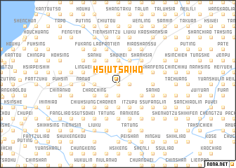 map of Hsiu-ts\