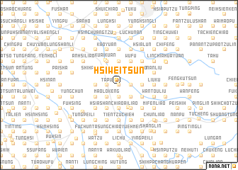 map of Hsi-wei-ts\