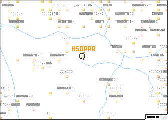 map of Hsoppa