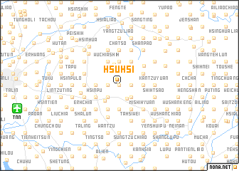 map of Hsühsi