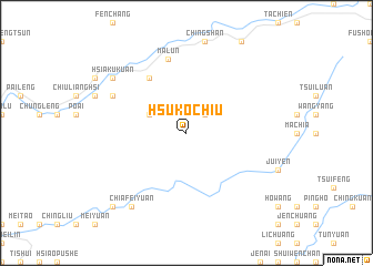 map of Hsü-ko-ch\