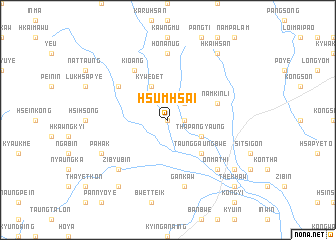 map of Hsum Hsai