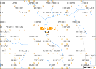 map of Hswe-hpu