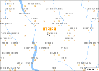 map of Htaira