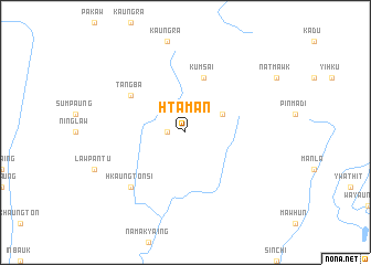 map of Htaman