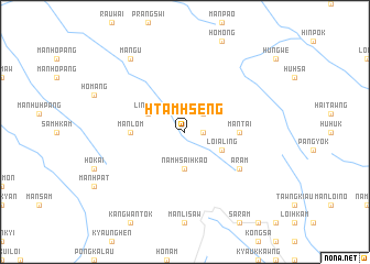 map of Htamhseng