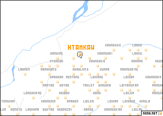 map of Htamkaw
