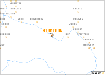 map of Htāmtāng