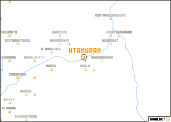 map of Htamurām