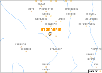 map of Htandabin