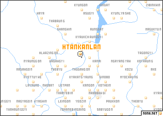 map of Htankanlan