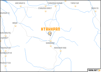 map of Htawhpan