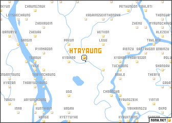 map of Htayaung