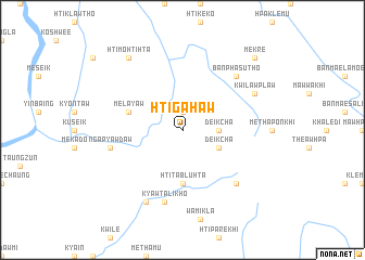 map of Htigahaw