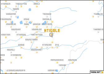 map of Htigale