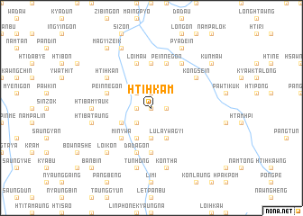 map of Htihkam