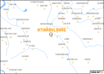map of Htihpoklohng