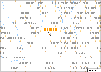 map of Htihto