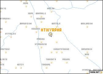 map of Htikyapha