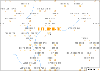 map of Htilamawng
