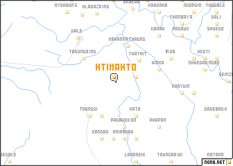 map of Htimahto