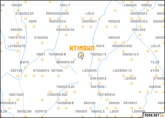 map of Hti-mawn