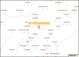 map of Htingnukawng