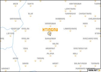 map of Htingnu