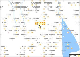 map of Htingo