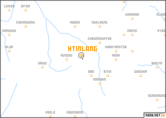 map of Htinlang