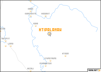 map of Htipalamaw