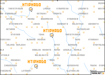 map of Htiphado