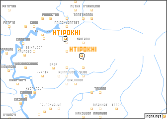 map of Htipokhi